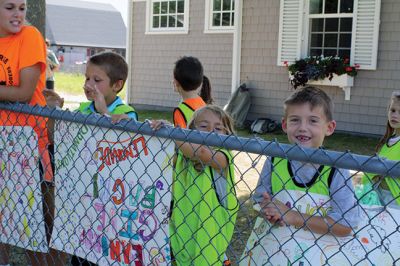 Mattapoisett Recreation Seahorse Summer Explorers
The kids at the Mattapoisett Recreation Seahorse Summer Explorers Camp spent an entire week working on projects to give back to the community, including a charity lemonade stand, birthday party packages, and making cards for soldiers and sick children. Photos by Jean Perry
