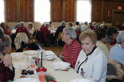 Annual Christmas Party
The Mattapoisett Council on Aging held their Annual Christmas Party for Mattapoisett Seniors  on Thursday, December 12. Photo by Marilou Newell
