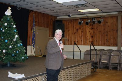 Annual Christmas Party
The Mattapoisett Council on Aging held their Annual Christmas Party for Mattapoisett Seniors  on Thursday, December 12. Photo by Marilou Newell
