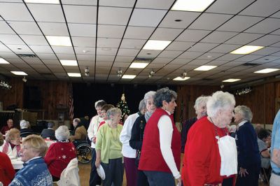 Annual Christmas Party
The Mattapoisett Council on Aging held their Annual Christmas Party for Mattapoisett Seniors  on Thursday, December 12. Photo by Marilou Newell
