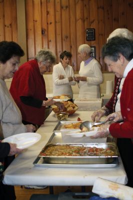 Annual Christmas Party
The Mattapoisett Council on Aging held their Annual Christmas Party for Mattapoisett Seniors  on Thursday, December 12. Photo by Marilou Newell
