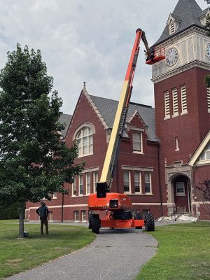 Center School Renovations
Jen Shepley shared this photo of renovations being performed at Center School.

