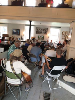 Harbor Days
Fiddling at Mattapoisett Museum during Harbor Days weekend. Photo by Jennifer Shepley
