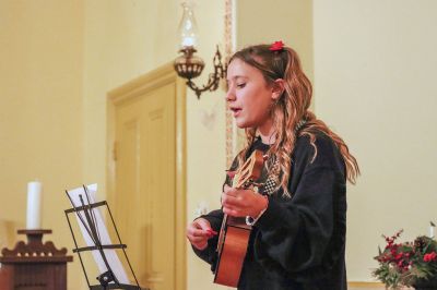 Tinkhamtown Chapel
Tinkhamtown Chapel in Mattapoisett was host to the annual Christmas Carol Sing-A-Long event on December 17, after which attendees enjoyed refreshments next door at the Sewing Circle building. Photos by Robert Price
