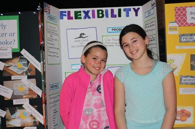 Sippican School Science Fair
Sippican School students presented their answers to the probing questions of life such as what’s in your snack foods and which helmet protects your melon the best during the April 6 annual Sippican School Science Fair. Photos by Jean Perry
