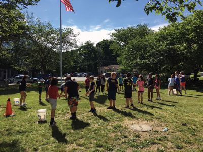 Sippican School Field Day 
A huge thanks to Coach O. for all of the planning and preparation for Sippican School Field Day this year. Each grade level enjoyed a half-day of group activities. Students from the high school came to help. Photos courtesy Tanya Ambrosi
