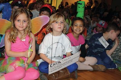 Vocabulary Day
Sippican School on April 16 celebrated its annual Vocabulary Day, with students dressed as their chosen vocabulary word and presenting its definition before the entire school at the all school meeting that afternoon. Photos by Jean Perry
