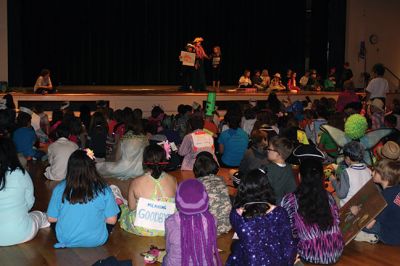 Vocabulary Day
Sippican School on April 16 celebrated its annual Vocabulary Day, with students dressed as their chosen vocabulary word and presenting its definition before the entire school at the all school meeting that afternoon. Photos by Jean Perry
