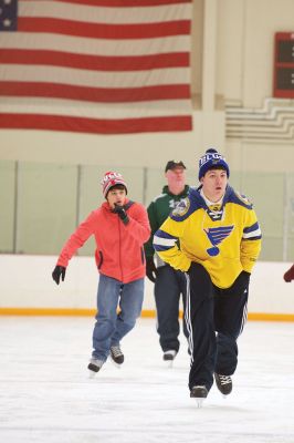 Marion Pack 32 Cub Scouts Fundraiser
The Marion Pack 32 Cub Scouts, with the sponsorship of the Marion Recreation Department, held a Tabor Skate fundraiser on Sunday, January 11 in the Travis Roy Rink at Johnson Arena at Tabor Academy. Skaters sipped coffee and hot chocolate and enjoyed an afternoon of frozen fun while supporting the Scouts of Marion. Photos by Colin Veitch
