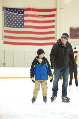 Marion Pack 32 Cub Scouts Fundraiser
The Marion Pack 32 Cub Scouts, with the sponsorship of the Marion Recreation Department, held a Tabor Skate fundraiser on Sunday, January 11 in the Travis Roy Rink at Johnson Arena at Tabor Academy. Skaters sipped coffee and hot chocolate and enjoyed an afternoon of frozen fun while supporting the Scouts of Marion. Photos by Colin Veitch
