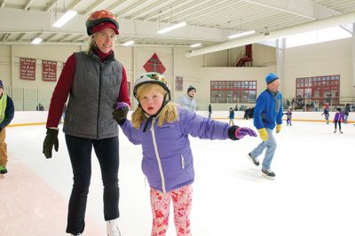 Marion Pack 32 Cub Scouts Fundraiser
The Marion Pack 32 Cub Scouts, with the sponsorship of the Marion Recreation Department, held a Tabor Skate fundraiser on Sunday, January 11 in the Travis Roy Rink at Johnson Arena at Tabor Academy. Skaters sipped coffee and hot chocolate and enjoyed an afternoon of frozen fun while supporting the Scouts of Marion. Photos by Colin Veitch
