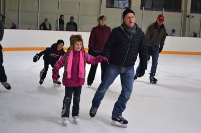 Family Skating Days 
Tabor Academy hosts Family Skating days throughout the winter with many dates yet to come. Photos by Jean Perry
