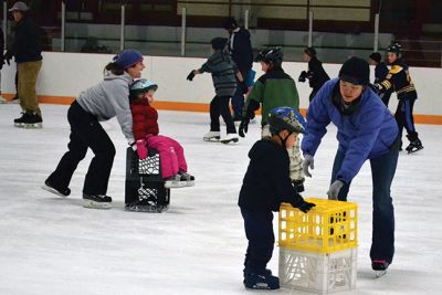 Family Skating Days 
Tabor Academy hosts Family Skating days throughout the winter with many dates yet to come. Photos by Jean Perry
