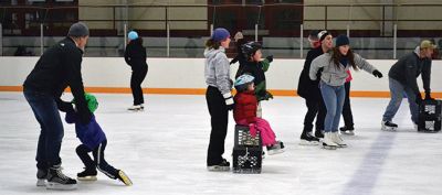 Family Skating Days 
Tabor Academy hosts Family Skating days throughout the winter with many dates yet to come. Photos by Jean Perry
