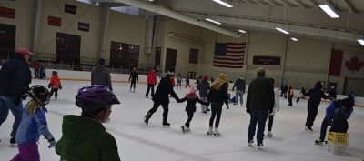 Family Skating Days 
Tabor Academy hosts Family Skating days throughout the winter with many dates yet to come. Photos by Jean Perry
