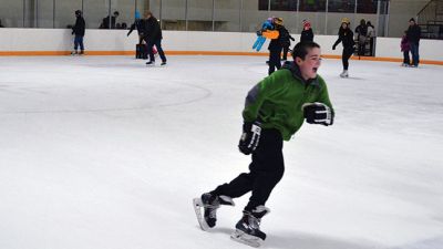 Family Skating Days 
Tabor Academy hosts Family Skating days throughout the winter with many dates yet to come. Photos by Jean Perry
