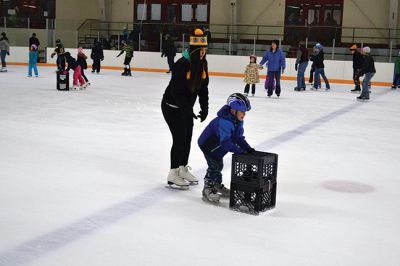 Family Skating Days 
Tabor Academy hosts Family Skating days throughout the winter with many dates yet to come. Photos by Jean Perry
