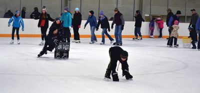 Family Skating Days 
Tabor Academy hosts Family Skating days throughout the winter with many dates yet to come. Photos by Jean Perry
