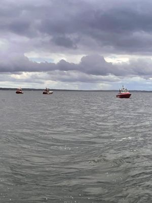 Oil Slick
Multiple government agencies, including Mattapoisett Fire Rescue and Harbormaster and Marion Harbormaster responded Sunday to the Cleveland Ledge area of Buzzards Bay after a U.S. Coast Guard helicopter spotted an oil slick that U.S. Coast Guard Petty Officer Ryan Noel said the oil slick in Buzzards Bay was approximately a mile long and 150 to 300 feet wide, according to a Facebook post made by the Marion Fire/Emergency Medical Services Department. According to Mattapoisett Assistant Harbormaster PJ Beaudoi
