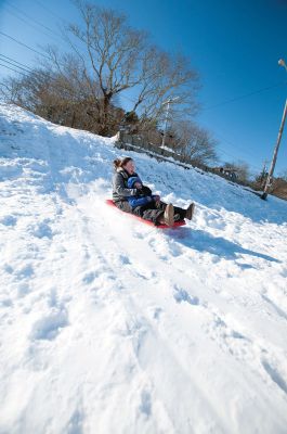 Snow Days
Tri-Town kids have had a lot of free time to enjoy the snow, with three canceled snow days within one week. Many took to the hills with their sleds over the weekend to do some winter reveling before Monday’s icy mess moved into the area. Photos by Felix Perez
