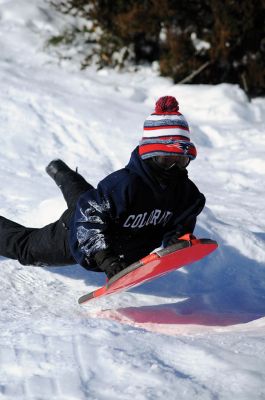 Snow Days
Tri-Town kids have had a lot of free time to enjoy the snow, with three canceled snow days within one week. Many took to the hills with their sleds over the weekend to do some winter reveling before Monday’s icy mess moved into the area. Photos by Felix Perez
