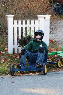 Soapbox Derby
November 2 was the day of Marion Cub Scout Pack 32’s Annual Soapbox Derby, only this time the pack was joined by Mattapoisett and Rochester Cub Scouts and members of the Saint Gabriel’s Church youth group. Photos by Sandra Frechette
