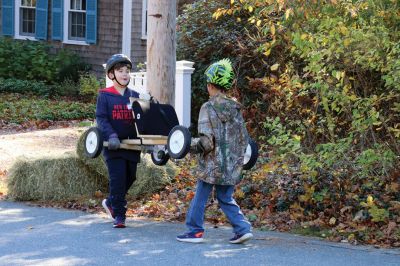 Soapbox Derby
November 2 was the day of Marion Cub Scout Pack 32’s Annual Soapbox Derby, only this time the pack was joined by Mattapoisett and Rochester Cub Scouts and members of the Saint Gabriel’s Church youth group. Photos by Sandra Frechette
