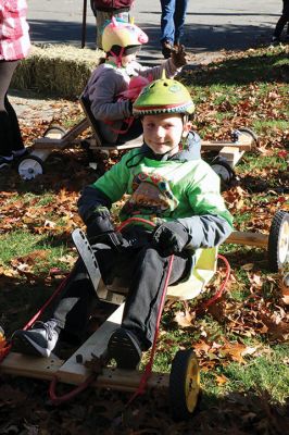 Soapbox Derby
November 2 was the day of Marion Cub Scout Pack 32’s Annual Soapbox Derby, only this time the pack was joined by Mattapoisett and Rochester Cub Scouts and members of the Saint Gabriel’s Church youth group. Photos by Sandra Frechette
