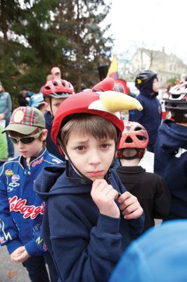 Soapbox Derby 
The Marion Cub Scouts Pack 32 Biennial Soapbox Derby rolled through Holmes Street in Marion on November 14, along with the annual food drive in partnership with the Marion Police and the First Congregational Church of Marion. Over 500 pounds of food were 
