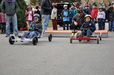 Soapbox Derby
Members of Marion Cub Scout Pack 32 participated in a soapbox derby this Saturday, November 18 on Holmes Street in Marion. Photos by Sarah French Storer
