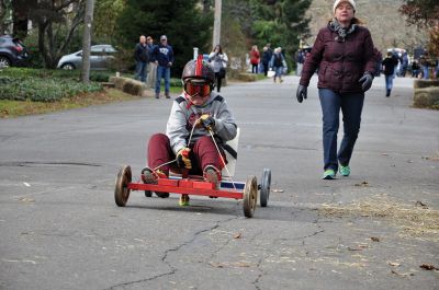 Soapbox Derby
Members of Marion Cub Scout Pack 32 participated in a soapbox derby this Saturday, November 18 on Holmes Street in Marion. Photos by Sarah French Storer
