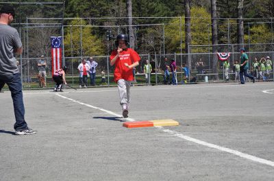 Tri-town Girl’s Softball League
Opening day for the Tri-town Girl’s Softball League was held by Marion Recreation at Washburn Park on Saturday. After a small parade all of the players for each team were introduced and afterwards the teams played games all afternoon. Photos by Kyle DeCicco-Carey 
