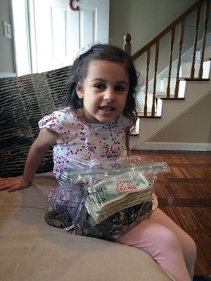 Spare Change
Sophia Crippin of Marion is collecting change to make change in the lives of orphans in Haiti, where a small island nation continues to struggle after devastating natural disasters. Photos by Marilou Newell
