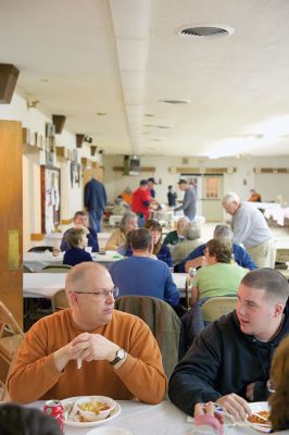 Marion Firefighter’s Association
The Marion Firefighter’s Association held its annual spaghetti supper fundraiser on Saturday, January 31 at the Marion VFW. The money raised goes towards purchasing gear, supplies, and equipment outside the regular Fire Department budget. Hungry guests came for the spaghetti and stayed for the fun. Photos by Colin Veitch
