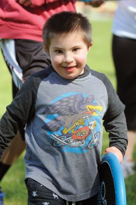 Southcoast Special Olympics
The Southcoast Special Olympics began on May 5 at Center School, with young athletes from ages 2 to 7 participating in soccer, field hockey, tee-ball, and track & field. For information future sessions, contact Laura Antonellis at 508-212-8104 or lauraantonellis@ymail.com. Photo by Felix Perez.
