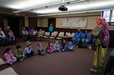 5th Annual Birthday Party
The Friends of the Mattapoisett Library held their 5th Annual Birthday Party for the Mattapoisett Free Public Library on March 30 which included cake and Blossom the Clown. Photos by Felix Perez
