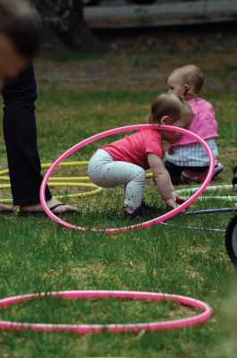 Marion Springfest
The Sippican Lands Trust hosted a post-Marion Spring Cleaning afternoon of fun events including a performance by the Toe Jam Puppet Band, a climbing wall, a Sippican School band performance, and a petting zoo. The event took place at Washburn Park under gray skies that threatened rain, and the event lasted all afternoon. Photos by Felix Perez
