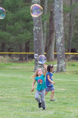 Annual Marion SpringFest
May 9 was the day of the Annual Marion SpringFest sponsored by the Sippican Lands Trust and the Tree and Parks Committee! There was a performance by the Toe Jam Puppet Band, a Birds of Prey demonstration, face painting, and a rock-climbing wall. All over Marion on Saturday you could see signs on the spring season, including the Recreation Department’s annual event, “Touch a Truck.” Photos by Colin Veitch
