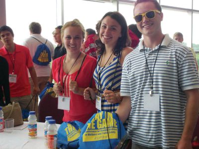 Stay in the Game
A group of 18 student athletes from ORRHS attended the Stay in the Game Conference held at Gillette Stadium on Wednesday, May 30.  The conference focused on the negative effects of driving under the influence and how the students could be positive role models for their fellow peers in the school.  Photo by Denise Mello. 
