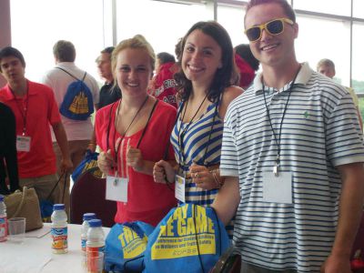 Stay in the Game
A group of 18 student athletes from ORRHS attended the Stay in the Game Conference held at Gillette Stadium on Wednesday, May 30.  The conference focused on the negative effects of driving under the influence and how the students could be positive role models for their fellow peers in the school.  Photo by Denise Mello. 
