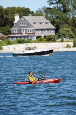 Summer Days
 Buzzards Bay was active this past Labor Day weekend with boaters and residents out enjoying the late summer weather on this unofficial last weekend of the summertime season. The colors of summer will soon shift to the colors of fall in the harbor, but not before a few more opportunities to take out those kayaks and sailboats with friends and family. Photos by Colin Veitch

