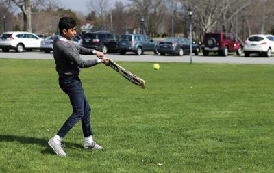 International Week
Tabor students participated in a Cricket match during International Week. Photo courtesy Chris Kasprak
