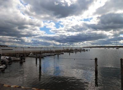 Mattapoisett
Teresa Dall shared some photos of the gorgeous sky and some seagulls from an early afternoon visit to the Town Beach and harbor last week in Mattapoisett
