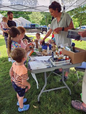 Summer Kick-Off Block Part
The Marion Natural History Museum supported the 2024 Summer Kick-Off Block Party held by the Elizabeth Taber Library by hosting crafts tables and face painting. Photos by Mick Colageo
