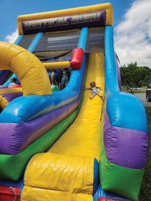 Summer Kick-Off Block Part
The Marion Natural History Museum supported the 2024 Summer Kick-Off Block Party held by the Elizabeth Taber Library by hosting crafts tables and face painting. Photos by Mick Colageo
