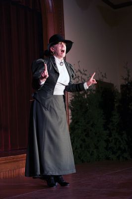 Our Fair Lady
Seats were sold out for the “Our Fair Lady” theatrical performance honoring Marion’s fairy godmother, Elizabeth Taber. As part of the Elizabeth Taber Gala Weekend, the Marion Music Hall Advisory Committee sponsored the play as a way to celebrate the 125th birthday of the Marion Music Hall. Photos by Colin Veitch
