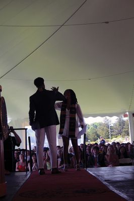 Tabor Academy
Olympic gold medalist Colleen Coyne of the Class of 1989 gave the Commencement Address, as Tabor Academy held its graduation exercises on May 31 under a large, white tent open to the sea air coming off Sippican Harbor. Coyne, a member of the 1998 Team USA ice hockey team, spoke of her experience learning to balance personal success against society’s measure of success. Photos by Mick Colageo
