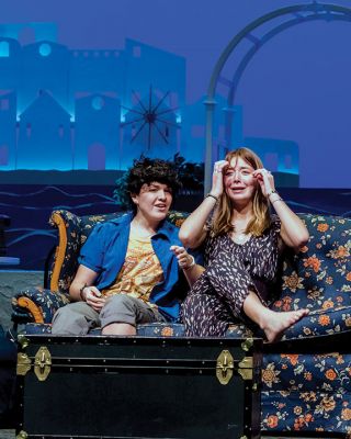 Mamma Mia! 
Tabor Academy's theater group practices for its upcoming production of Mamma Mia! Photo by Ryan Feeney
