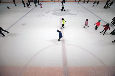 Open Skate at Tabor
Tabor Academy, in conjunction with Marion Recreation, held an Open Skate session on Sunday, January 15 at its ice rink. Open Skate Sundays will continue weekly until March 5. Hours are 12:00 - 2:00 pm. Photos by Felix Perez
