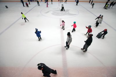 Open Skate at Tabor
Tabor Academy, in conjunction with Marion Recreation, held an Open Skate session on Sunday, January 15 at its ice rink. Open Skate Sundays will continue weekly until March 5. Hours are 12:00 - 2:00 pm. Photos by Felix Perez
